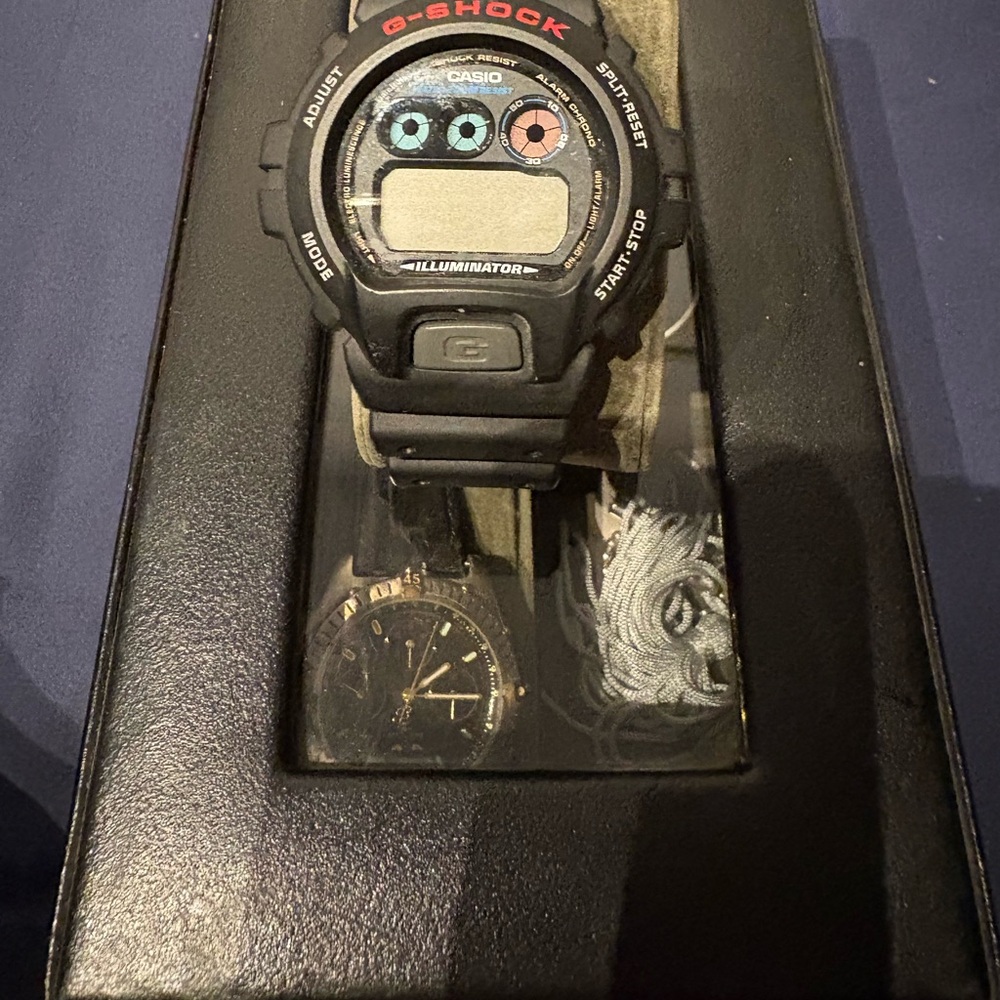 Casio G-Shock Black and Red Watch